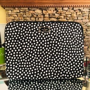Kate Spade blake avenue musical dots laptop sleeve